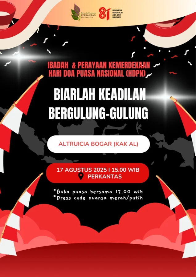 Hari Doa & Puasa Nasional (HDPN) Perkantas Jogja