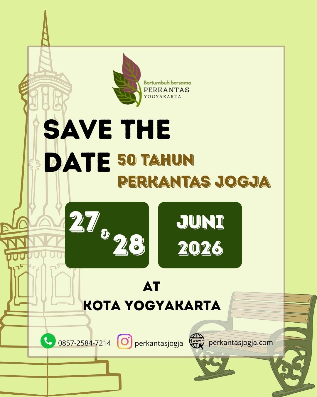 Ibadah Syukur HUT 50 tahun Perkantas Jogja